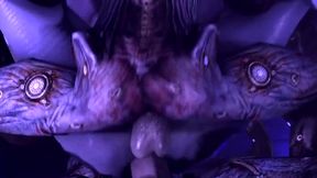 Mass Effect Orgy with Husks