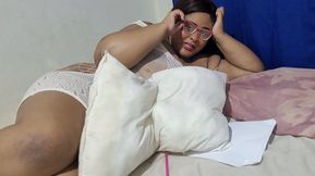 Naughty Teacher Seduces Horny Student, He Can't Take It and Fucks Her Big Pussy Really Hard Until He Cums on Her Big Tits