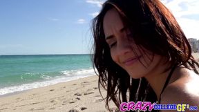 Sunlit Beach Passion Blossoms into a Sensual Affair