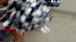 Step Sis - BFF Catches StepBro Creaming His Sisters Pussy 18