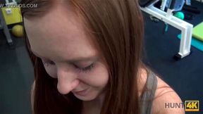 HUNT4K Young lovers decided sex for money was good luck