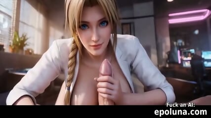 christie from doa rides hard in 3d animated cowgirl fantasy