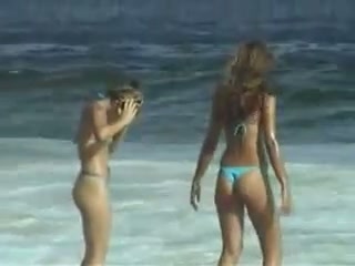 The Brazilian beaches are full of hot college girls