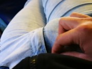 HORNY PUBLIC EXHIBITION IN PUBLIC PLACE IN THE TRAIN ITALY