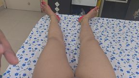 Bhabhi ki massage karne ke baad devar ne chudai ki