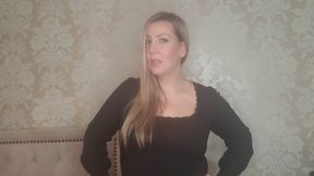 Black pantyhose facesitting POV