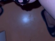 nipple play and cup in chastity