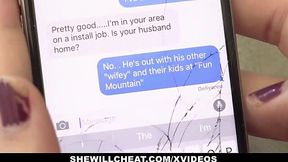 Cheating Wife Takes Dick Like a Pro