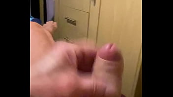 A quick stroking before I went to work