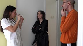 behind the scene, each italian gynecologist has her own way of examining her patients.