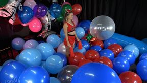 Madi B Halloween Cheerleader Mass Pop Cam 2 HD (1920x1080)