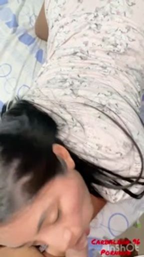 Mi mom told me to live with my stepfather that I don't like and this happened. I fill my face with