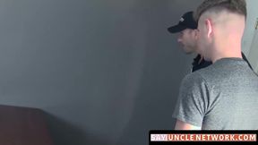 SayUncleNetwork.com - Inked jock's bareback pounding ends with intense cum blasts
