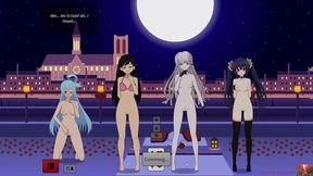 Busty Female Students Face Off Against Sumo Wrestlers for Hardcore Anime Sex