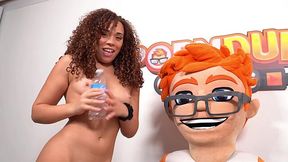 Dashing Curly Big-assed Ebony Willow Ryder Shows Off Her Great Slutty Talents At PornDudeCasting