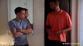 Straight Divorcee Raw Fucks Muscle Hunk Neighbor