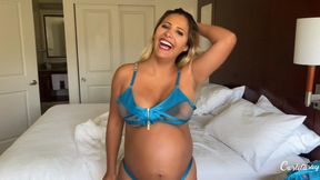 Pregnant Thick Latina Wants To Get Bred Again 🥵