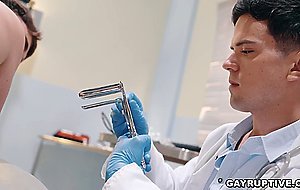 Michael Boston gets pleasured by his doctor Dakota Payne