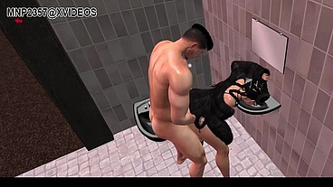 3D Bathroom Quickie