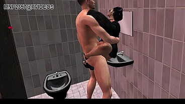 3D Bathroom Quickie