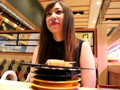 Amateur Oriental babe having her first hardcore experience