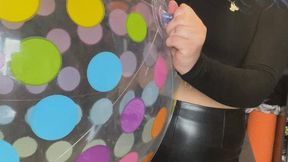 Val inflate dotted beachball