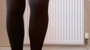 Goddes crushing and dancing on squishy bottle