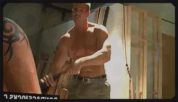 Bearded Daddy Flogs Muscular Jock - Hardcore Gay BDSM