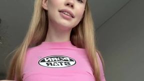 Social Media Creator @MollyJoi @Showing Boobs & #Teen #Small Tits #Blonde clips porn film | Tik.Porn