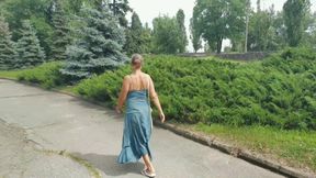 Lukerya Walks by the River