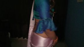 I love my sexy satin saree and sexy bra panty