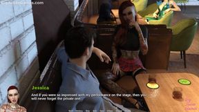 Temptations are everywhere 7: Tattooed redhead stripper takes big cock