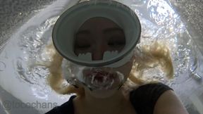 Underwater Glove Fantasy - Soaked Glove Sensation & Goggles POV