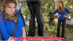 **** Desperation Driving - Candle Boxxx Car Drive And Yoga Pants Wetting 4K