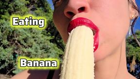 Eating a Banana