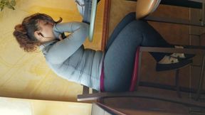 Candid thick college girl amazing body 1