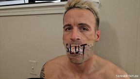 Tanner Tatum is Jasmin Jai’s panty gagged slut