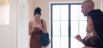 Dana Vespoli caught in taboo fuck with busty Asian Ember Snow