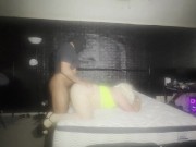 Sexy Sissy PAWG gets pounded HUNG DOM BLACK DADDY pt.2