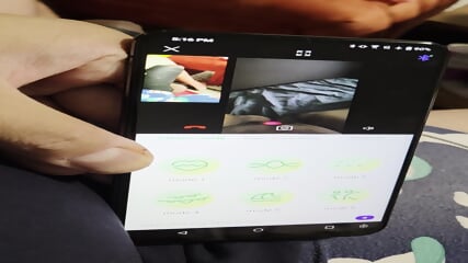 Controlling my toy while I control hers