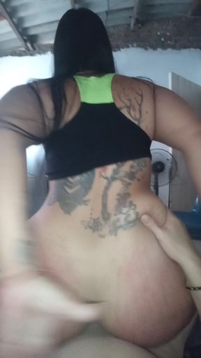 Spanking Latina Big Ass Until Her Ass Is Red