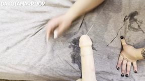 POV sloppy BJ and fucking