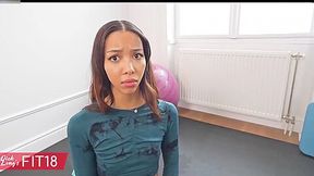 I Seduce My Innocent Fitness Trainer And She Turns Out To Be Really Hot