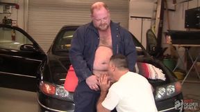 Mr Mechanic At A Garage
