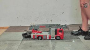 Firetruck under Sneakers 2