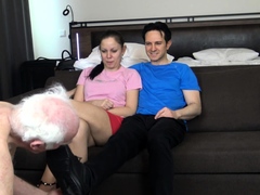 cuckold grandpa shoe humiliation