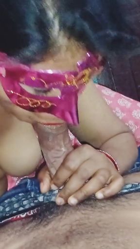 Must-share moment from &quot;Desi bhabhi sucking big dick , cumshot in mouth world best blowjob&quot;