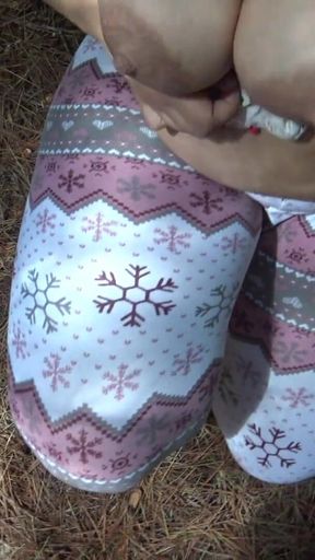 Syrian Refugee Sex in Park