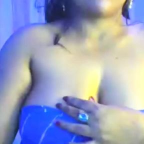 Hot desi sexy village girl in show squeezes milk before bath, likes to pee while dancing, having fun, then takes bath.