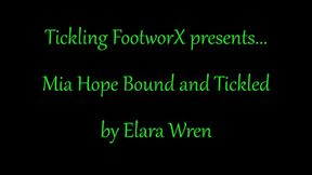 Mia Hope Bound and Tickled by Elara Wren